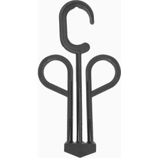 Askıcı Terlik Askısı Plastik Siyah - 100 Adet