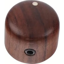 Racsen Ahşap Gitar Volume Potbaşı – Gül Ağacı (Rosewood) Potans Düğmesi 6mm