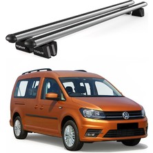 Today Auto Pençe Volkswagen Caddy Maxi Life 5d (2007-2015) Uyumlu Gri Ara Atkı Port Bagaj Tavan Barı