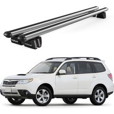 Today Auto Pençe Subaru Forester (2008-2012) Uyumlu Gri Ara Atkı Port Bagaj Tavan Barı