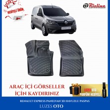 Rizline Renault Express Panelvan 3D Havuzlu Paspas 2022 Model Uyumlu