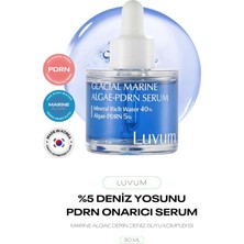 Luvum %5 Pdrn ve Saf Deniz Suyu Içeren Onarıcı Nemlendirici Serum Glacial Marine Algae-Pdrn Serum