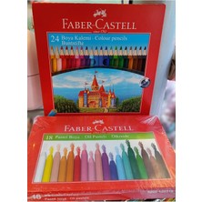 Ada Çanta Kırtasiye F.c. 24'lü Kuru Boya Kalemi ve 18'li Pastel Boya Seti AD41105