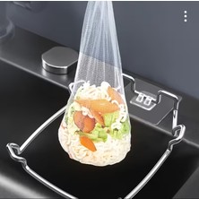 Es Dekor Yamalı 304 Paslanmaz Çelik Raf (Ücretsz 50PCS Filtre) 304 Paslanmaz Çelik