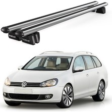 Today Auto Pençe Volkswagen Golf (2009-2013) Uyumlu Gri Ara Atkı Port Bagaj Tavan Barı