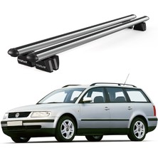 Today Auto Pençe Volkswagen Passat Variant B5 (1997-2005) Uyumlu Gri Ara Atkı Port Bagaj Tavan Barı
