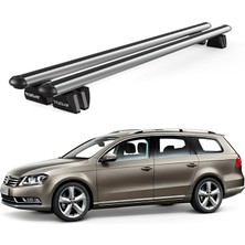 Today Auto Pençe Volkswagen Passat B7 Sw (2010-2015) Uyumlu Gri Ara Atkı Port Bagaj Tavan Barı