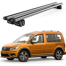 Today Auto Pençe Volkswagen Caddy (2015 ve Sonrası) Uyumlu Gri Ara Atkı Port Bagaj Tavan Barı