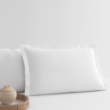 Yataş Nemty Pamuk Saten Yastık Kılıfı 2 Adet - Beyaz