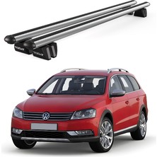 Today Auto Pençe Volkswagen Passat Alltrack B7 (2008 ve Sonrası) Uyumlu Gri Ara Atkı Port Bagaj Tavan Barı