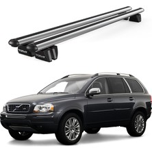 Today Auto Pençe Volvo XC90 (2002-2015) Uyumlu Gri Ara Atkı Port Bagaj Tavan Barı