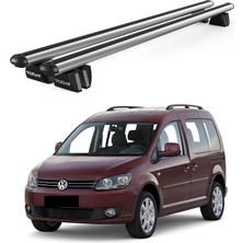 Today Auto Pençe Volkswagen Caddy (2004-2015) Uyumlu Gri Ara Atkı Port Bagaj Tavan Barı