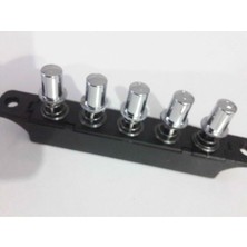 abnturk 11 cm Yüksek Kaliteli Davlumbaz Tuşu 5 Li Şalter