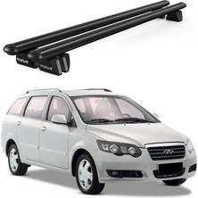 Today Auto Pençe Chery Cross (2007-2015) Uyumlu Siyah Ara Atkı Port Bagaj Tavan Barı