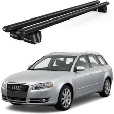 Today Auto Pençe Audi A4 Avant (2001-2008) Uyumlu Siyah Ara Atkı Port Bagaj Tavan Barı