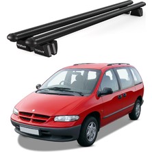 Today Auto Pençe Chrysler Voyager (1996-2001) Uyumlu Siyah Ara Atkı Port Bagaj Tavan Barı