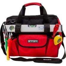 Grangos GRC06 16" Fermuarlı Bez Alet Taşıma Çantası