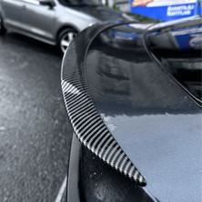 Tesla Model Y Juniper Pro Version Blow Parlak Karbon Fiber Görünüm Spoiler