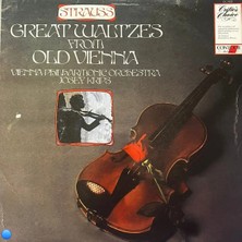 Plakantik Strauss - Great Waltzes From Old Vienna Lp (Contour Red Label - cc 7522)