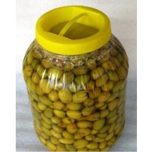 Gaziantep Ev Yapımı Salamura Yeşil Zeytin 3 kg