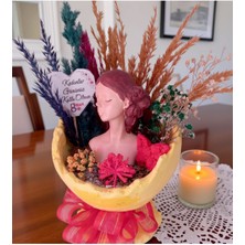 Nadire Tasarım Kadinlar Günün Kutlu Olsun Saksıda Teraryum