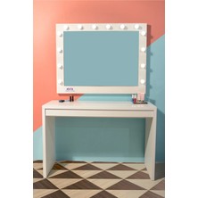 Platto Creative Works Arya Tek Büyük Çekmeceli Makyaj Masası