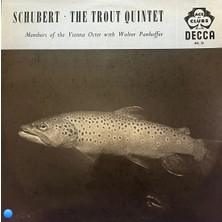 Plakantik Schubert - The Trout Quintet Lp (Decca / Ace Of Clubs - Acl 32)
