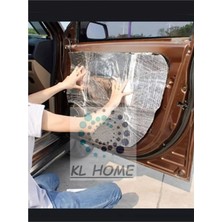 Kl Home 50CMX100CM -6mm Alumunize Folyolu Kendinden Yapışkanlı Ses Yalıtım Oto Karavan Kaput Altı