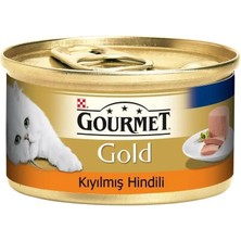 Indispensablely Gourmet Gold Kıyılmış Hindili Kedi Konservesi 85GR