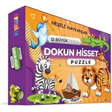 Neşeli Hayvanlar - Dokun ve Hisset Puzzle