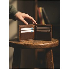 Lethos Leather Hakiki Deri - Klasik Erkek Deri Cüzdan