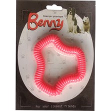 Indispensablely Benny Köpek Oyuncağı Sert 11 x 10 cm Kırmızı