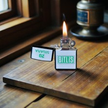 STR Benzinli Çakmak Damla Baskı Nostaljik Bitlis