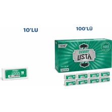 Bezos Derby Usta Çift Taraflı Jilet Tam Bıçak Berber Jileti