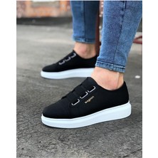 Indispensablely Siyah Kalın Taban Erkek Ayakkabı