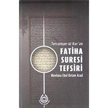 Tercüman-Ül Kur'an Fatiha Suresi Tefsiri