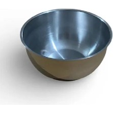 Mobilreyon Paslanmaz Karıştırma Çırpma Yoğurma Hamur Salata Şef Kasesi Krom 24 cm Kase 3,5 Litre