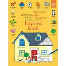 Ispanyolca Ilk Yüz Sözcük Boyama Kitabı