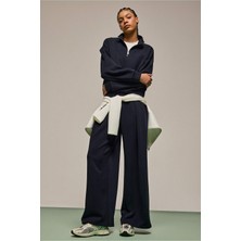 DeFacto Ultra Yumuşak Wide Leg Cepli Geniş Paça Uzun Boy Modal Sporcu Pantolon F9493AX26SP