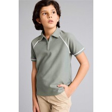 DeFacto %100 Pamuk Regular Fit Kısa Kollu Polo Tişört Erkek Çocuk G0952A826SM