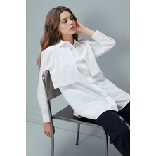 DeFacto Regular Fit Poplin Uzun Kollu Tunik G9243AX26SP