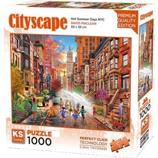 Kaia Life 20813 Puzzle 1000 Hot Summer Days Nyc