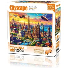 Kaia Life 20854 Puzzle 1000 One World City