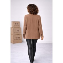 Thb.Edition Kadın Çift Düğmeli Blazer Ceket