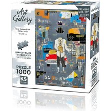 Kaia Life 20684 Puzzle 1000 Gray Composition