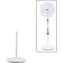 Depolife Vantilatör Ayağı Teleskopik Borulu Simit Ayak Fan Pervane Ayağı 38X70CM Üniversal Tüm Markalar