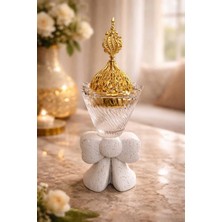 Banum Luxury Lux Cam ve Çelik Tütsüluk