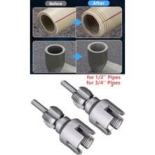 Depolife Anahtarsız Otomatik Kilitli Metal Mandren 10mm 3/8" Kitlemeli Mandiren