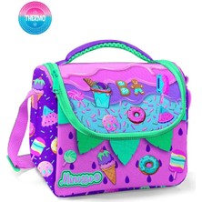 Minosso Dondurma Desenli Kız Çocuk Thermo Beslenme Çantası 3003