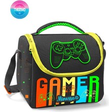 Minosso Gamer Desenli Erkek Çocuk Thermo Beslenme Çantası 3009